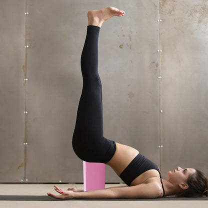 Premium Yoga Blocks & Pilates Bricks Home Fitness