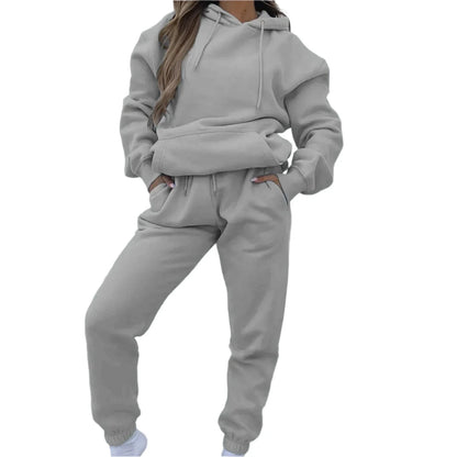 Cozy and Stylish  2 Piece Tracksuit Set