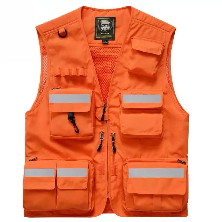 Men's Multi Pocket Photography Vest