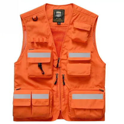 Men's Multi Pocket Photography Vest