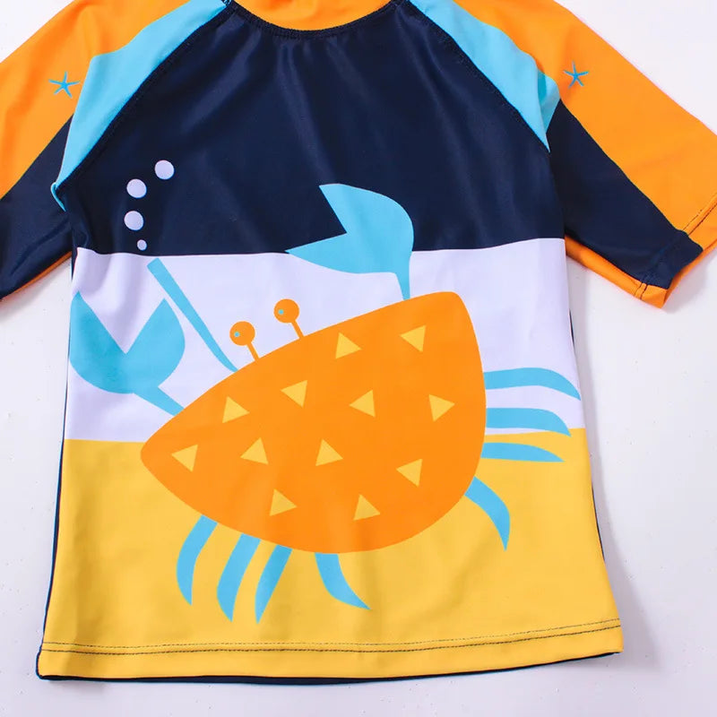 Sunscreen Friendly Boy's Swimsuit