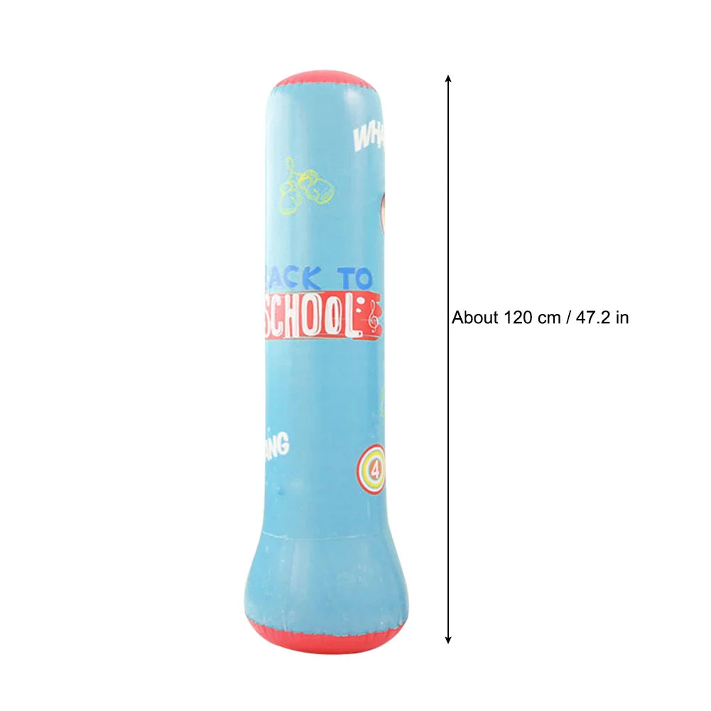 Inflatable Punching Bag for Kids' Fitness Training
