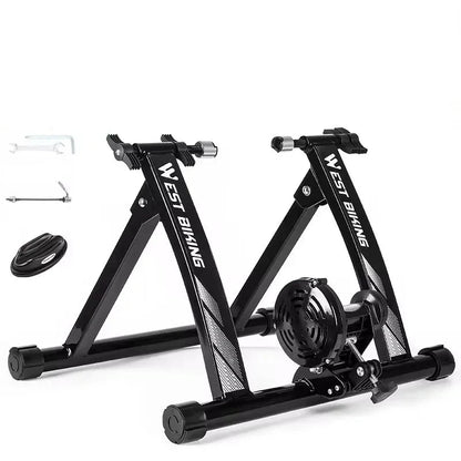 Level Up Your Indoor Cycling  6-Speed Magnetic Bike Trainer