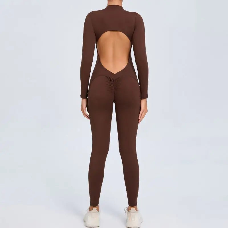 Long Sleeve Bodycon Fitness Outfit