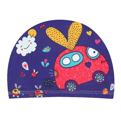 Cartoon Animal Swim Caps for Kids