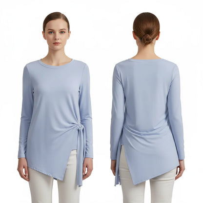 Women's Long Sleeve Yoga Wrap Top Ballet & Pilates