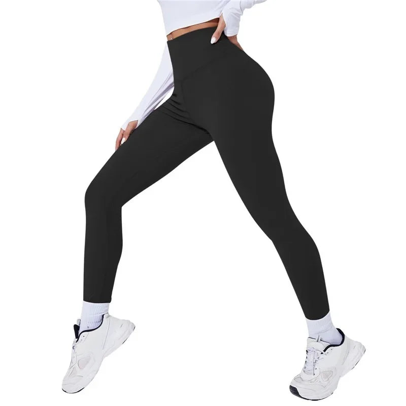 High Waisted Thermal Yoga Leggings