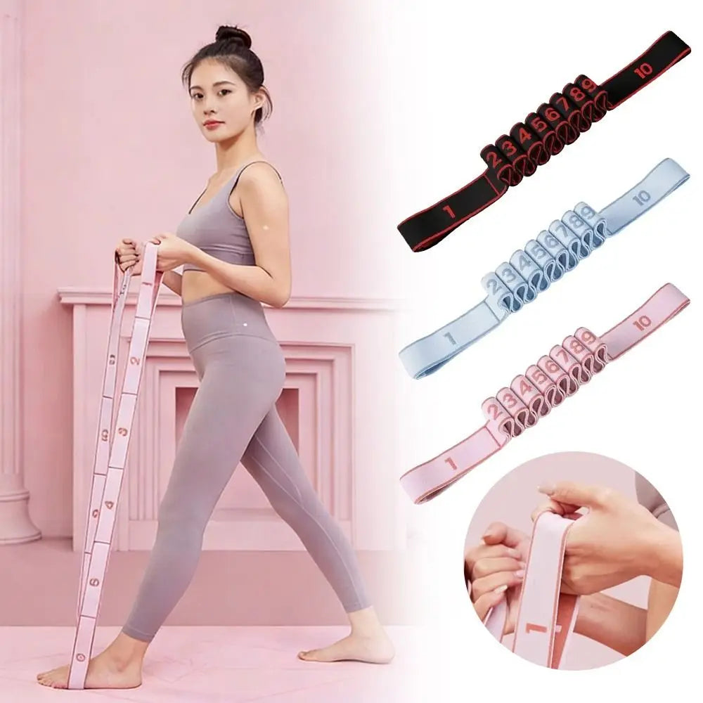 Adjustable Elastic Yoga & Dance Stretch Band