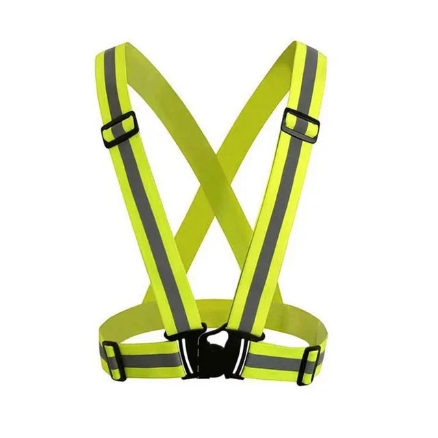 Durable Reflective Safety Vest for Nighttime Activities