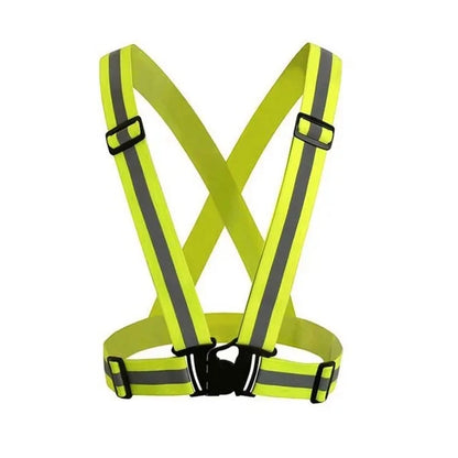 Durable Reflective Safety Vest for Nighttime Activities
