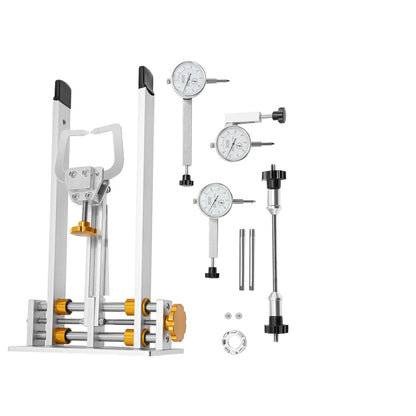 Aluminum Bike Wheel Truing Stand with Precision Gauges