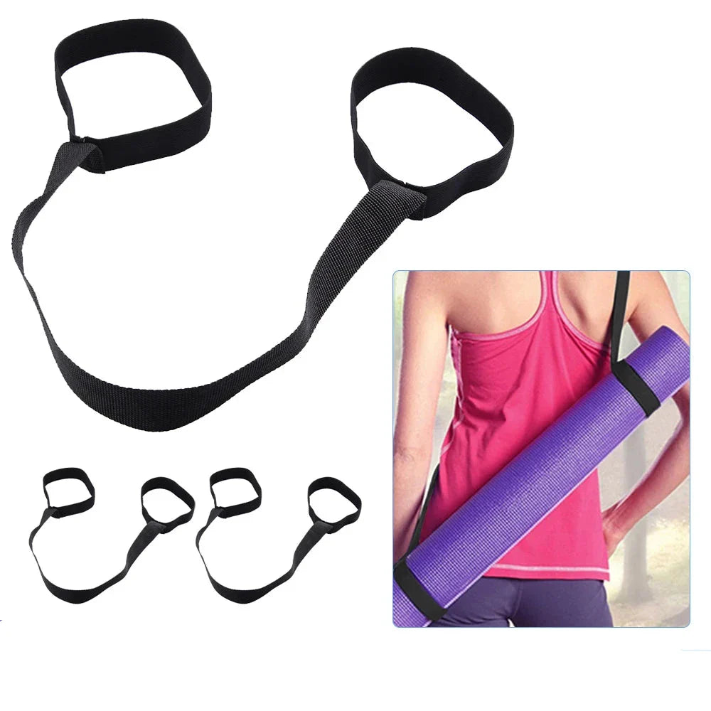 Multi-Purpose Yoga Strap Securely Carry and Store Your Mat