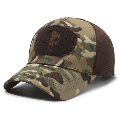 Breathable Tactical Sun Outdoor Half-Net Baseball Cap