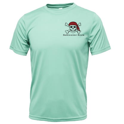 Saltwater Born Blackbeard Men's Short Sleeve UPF 50+ Dry-Fit Shirt