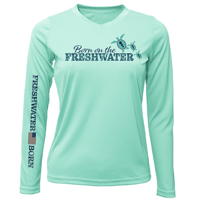 Florida "Born on the Freshwater" Women's Long Sleeve UPF 50+ Dry-Fit Shirt