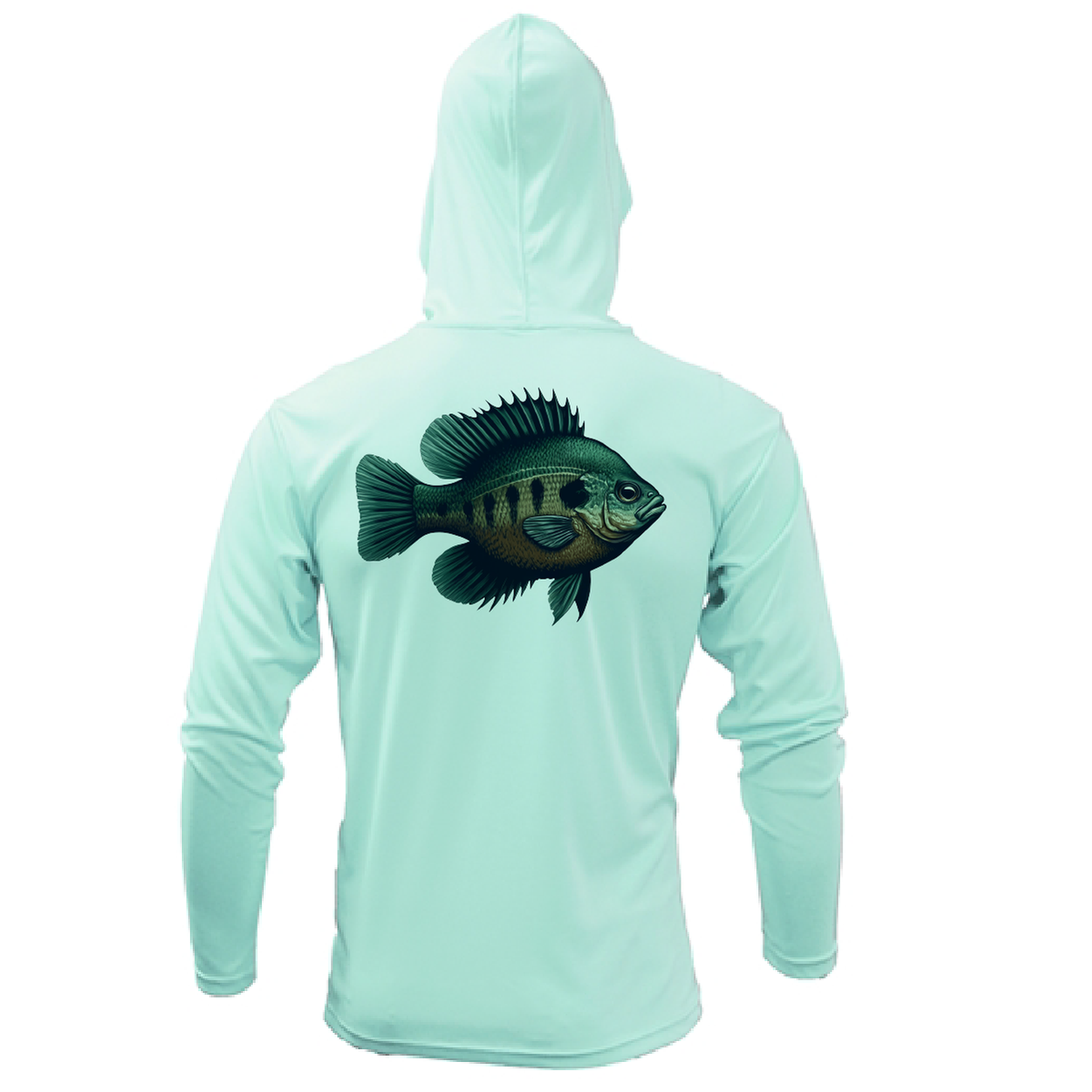 Florida Freshwater Born Bluegill Women's Long Sleeve UPF 50+ Dry-Fit Hoodie