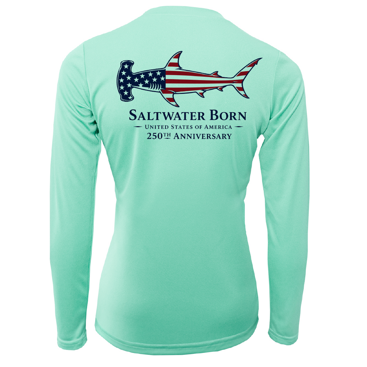 250th Anniversary Hammerhead Women's Long Sleeve UPF 50+ Dry-Fit Shirt