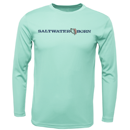 Long Island, NY Signs Men's Long Sleeve UPF 50+ Dry-Fit Shirt