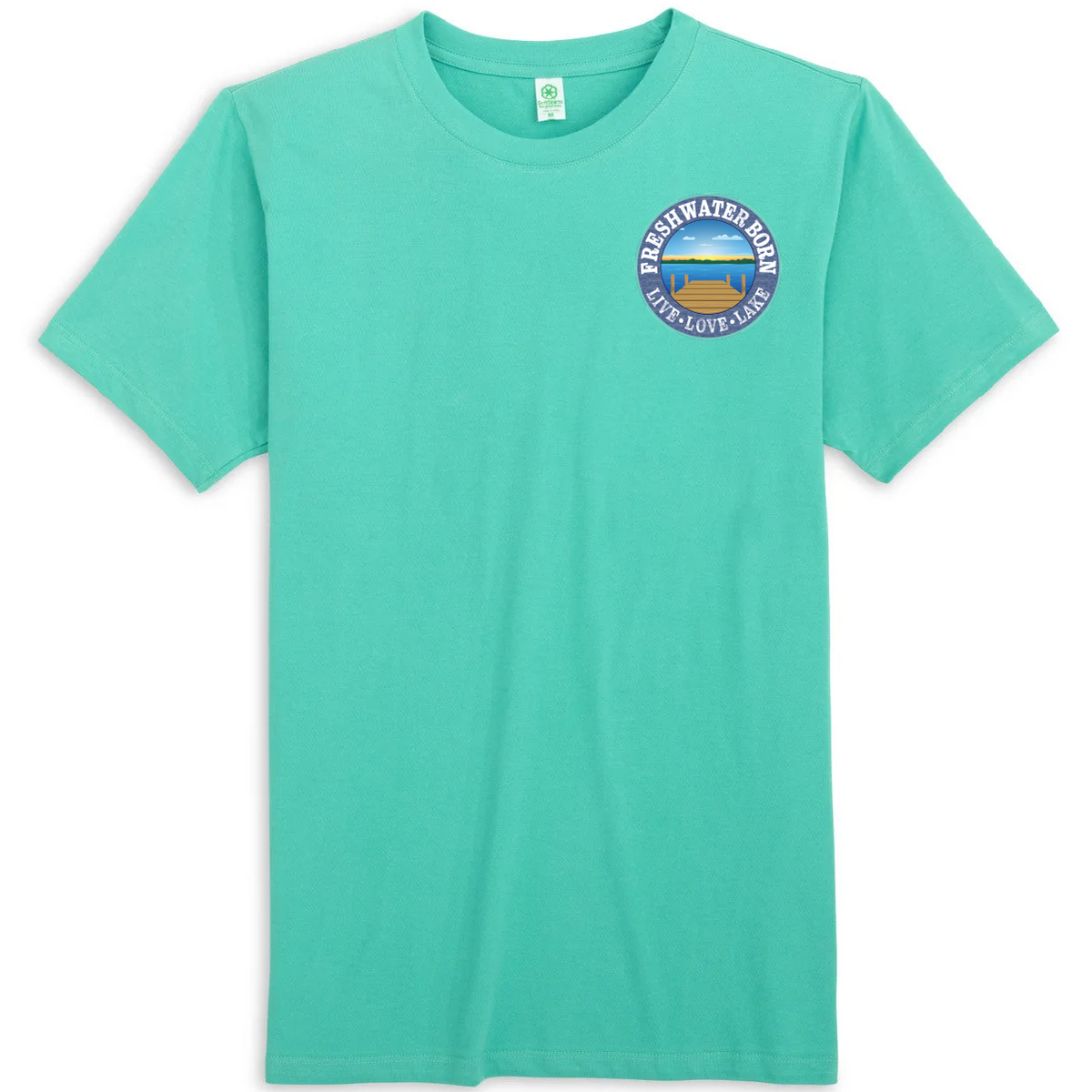 Freshwater Born- Heartland Heritage Men's Cotton Tee
