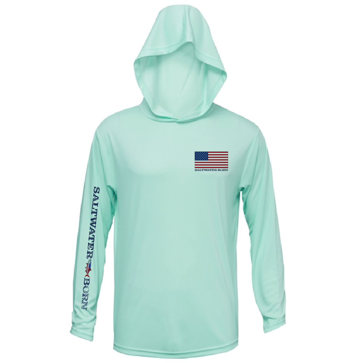 250th Action Tarpon Boy's Long Sleeve UPF 50+ Dry-Fit Hoodie