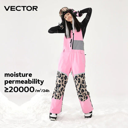 Ski Bib Overalls: Waterproof Snowboard Jumpsuit for Men & Women