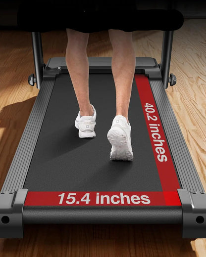 Home Treadmill 3.0HP Brushless Folding Heart Rate 300lbs