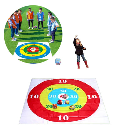 Interactive Parent Child Sandbag Games for Team Building