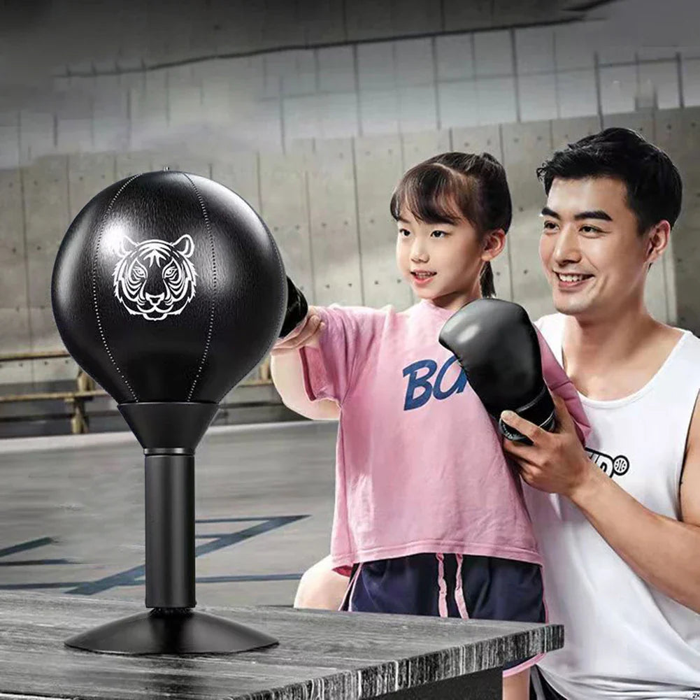 Portable Home Boxing Trainer Mini Punch Bag with Suction Cup