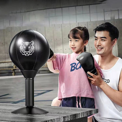 Portable Home Boxing Trainer Mini Punch Bag with Suction Cup