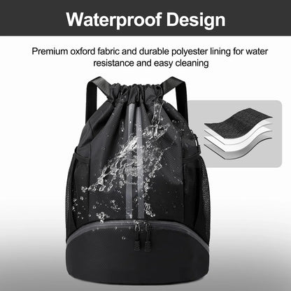Basketball & Swim Dry-Wet Separation Sports Bag