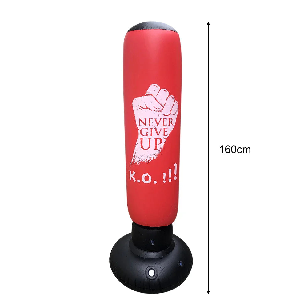 Inflatable Punching Bag for Kids' Fitness Training