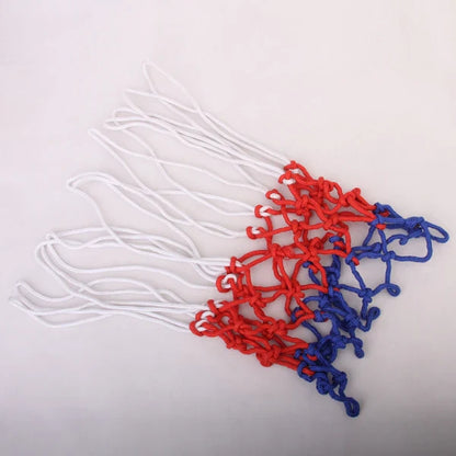 Standard Size Red White & Blue Basketball Net 6mm Nylon