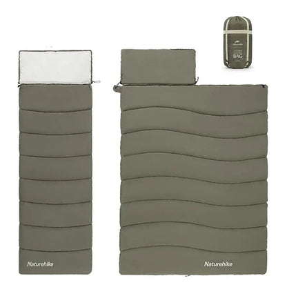 2-in-1 Cotton Sleeping Bag Versatile for All Seasons