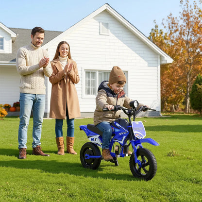 Kids' Electric Motorcycle: 10 MPH, 7-Mile Range & Speed Modes