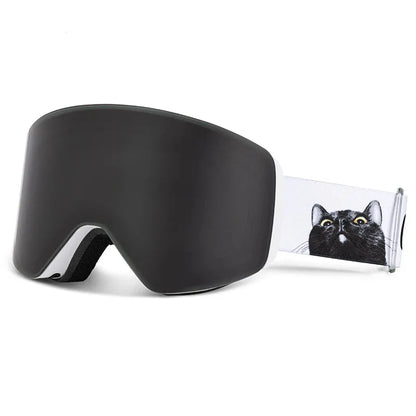 Magnetic Ski Goggles  Snowboard  Men & Women