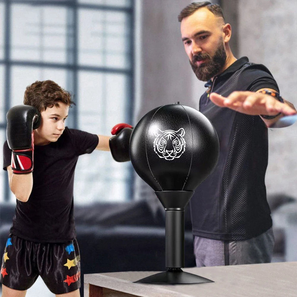 Portable Home Boxing Trainer Mini Punch Bag with Suction Cup