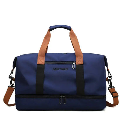 Gym Bag with Shoe Compartment