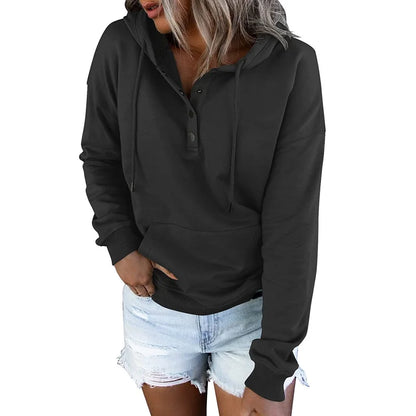 Cozy and Casual  Women's Hooded Sweatshirt