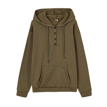 Cozy and Casual  Women's Hooded Sweatshirt