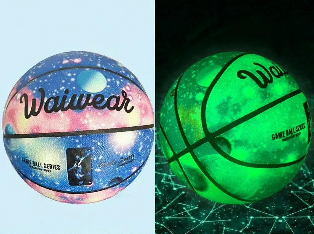 Luminous Children’s Basketball Reflective Leather Gift