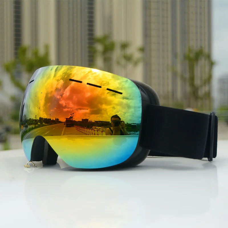 Conquer the Snow Anti Fog Ski Goggles