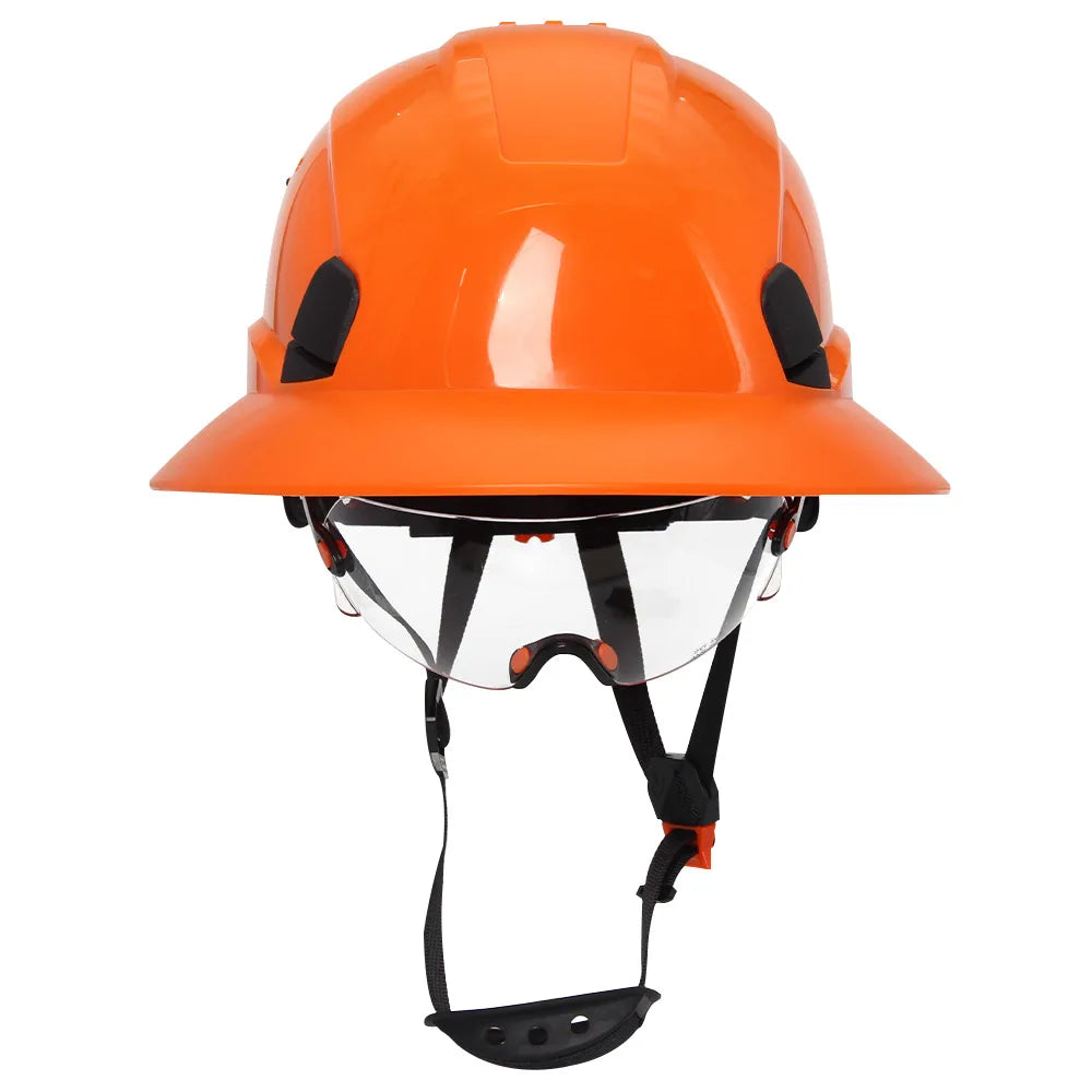Stay Safe, Work Smart: Safety Helmet with Goggles