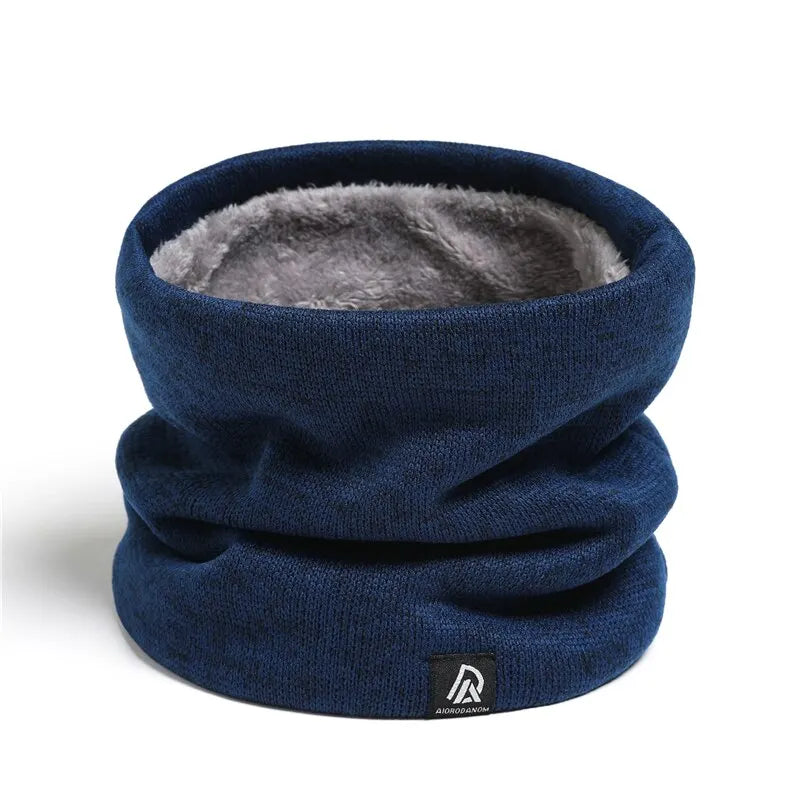 All in One Winter Protection  Knitted Face Mask Scarf