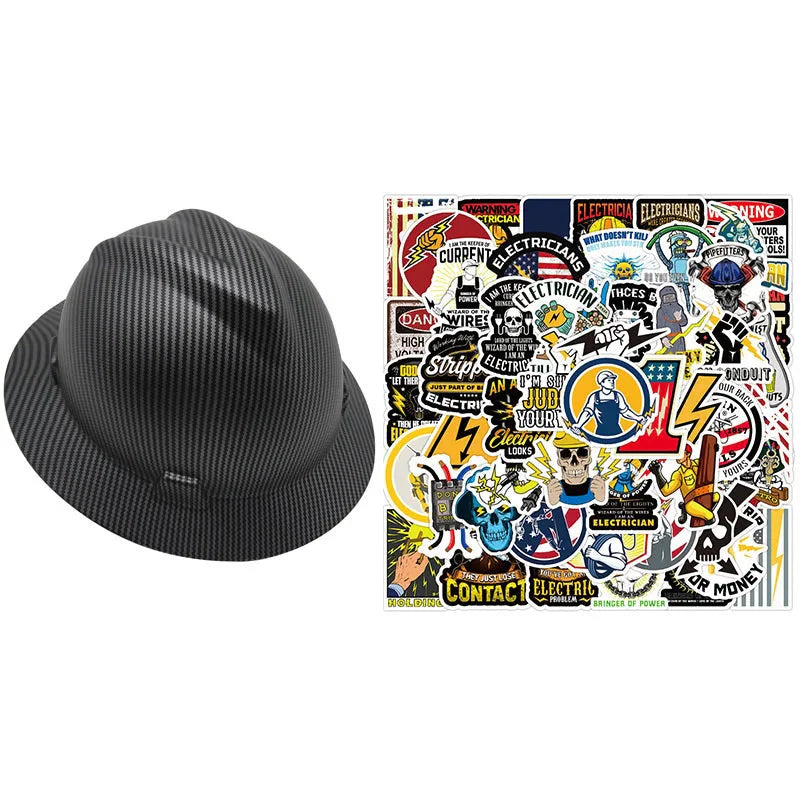 Superior Protection Carbon Fiber Safety Helmet