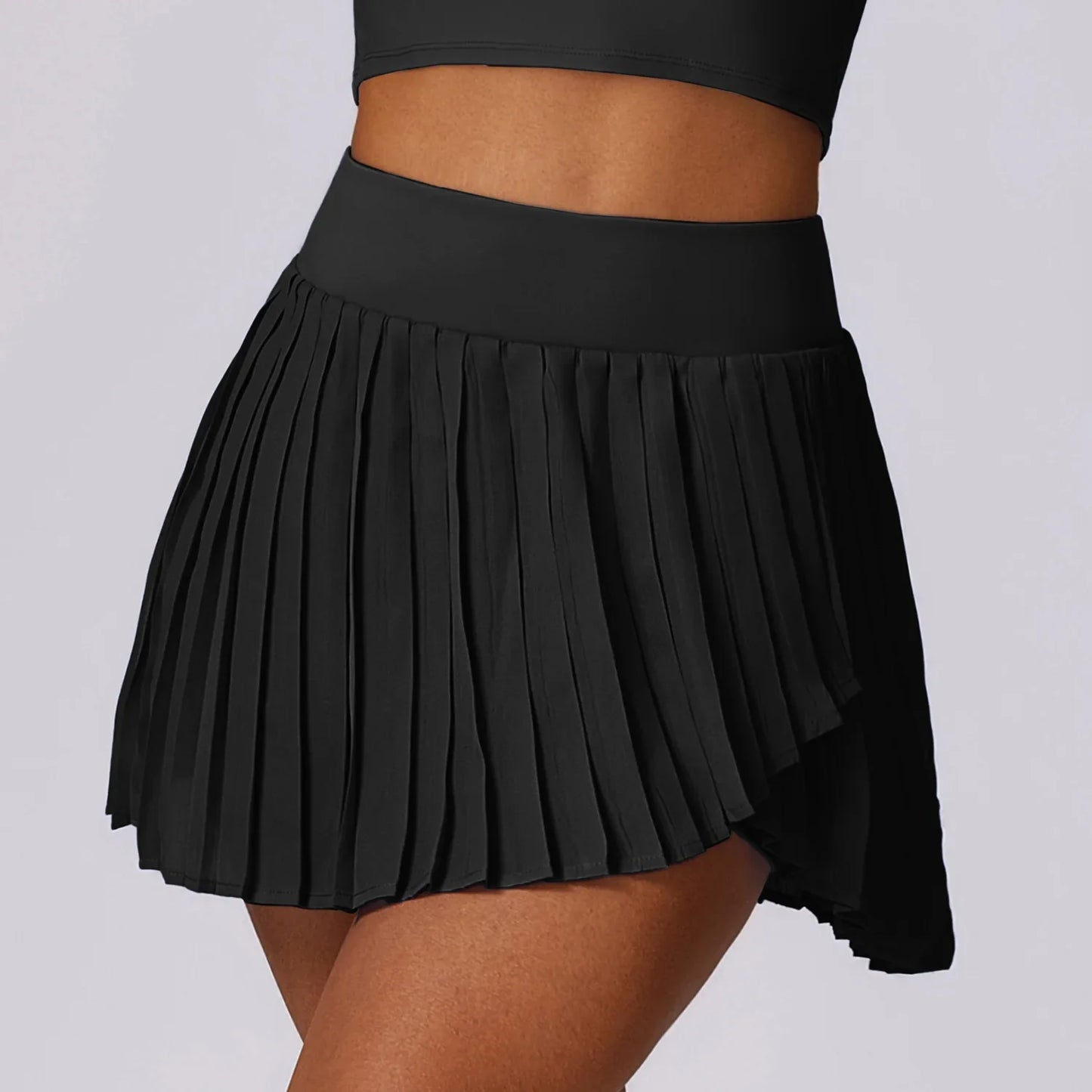 Women's Pleated Tennis Skirts with Pockets for Workout  Gym  Golf  and Running