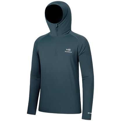 Men's Long Sleeve Fishing Hoodi