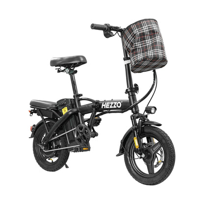Adult Folding Electric Bike: High-Range & Removable Battery