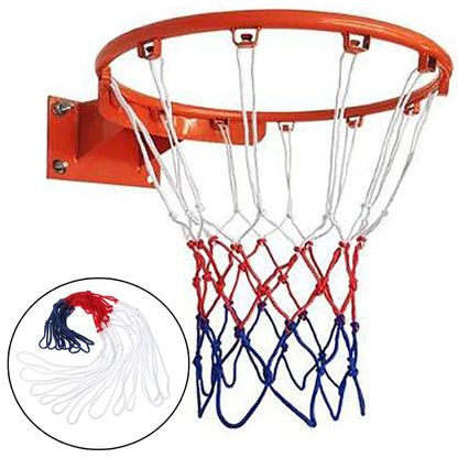 Durable Nylon Basketball Net  3 Color Universal Replacement