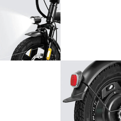 Adult Folding Electric Bike: High-Range & Removable Battery