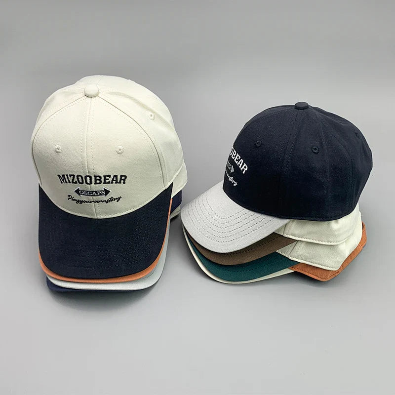 Embroidered Letter Baseball Caps
